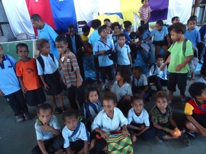 Students at Gerehu School